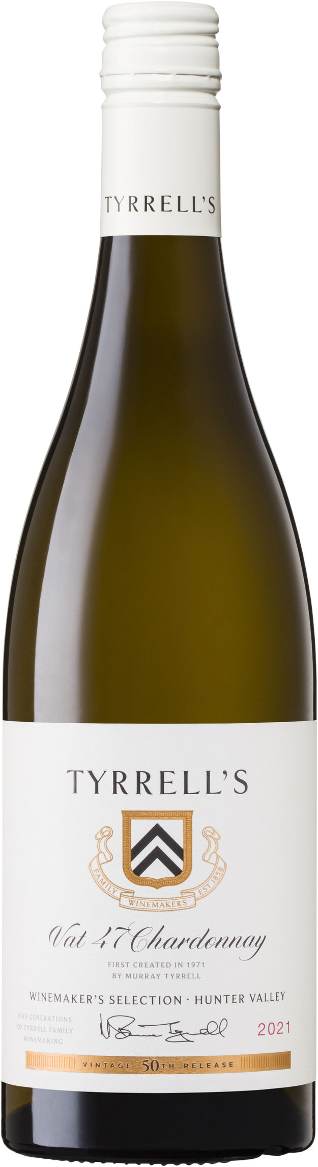 Tyrrell’s Wines Vat 47 Hunter Chardonnay 2021